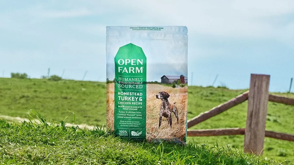Open Farm Homestead Turkey & Chicken Recipe Dog Food Image 1 Packaging