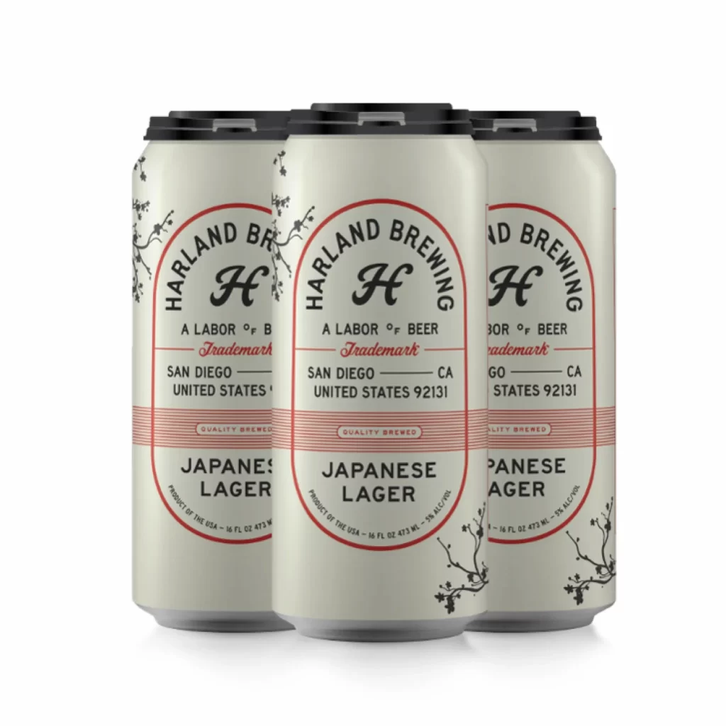 Harland Brewing Japanese Lager Can