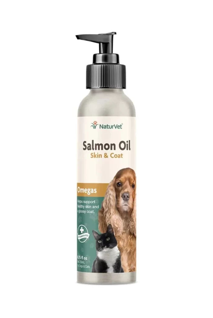 NaturVet Skin & Coat Omegas Pet Supplement Packaging