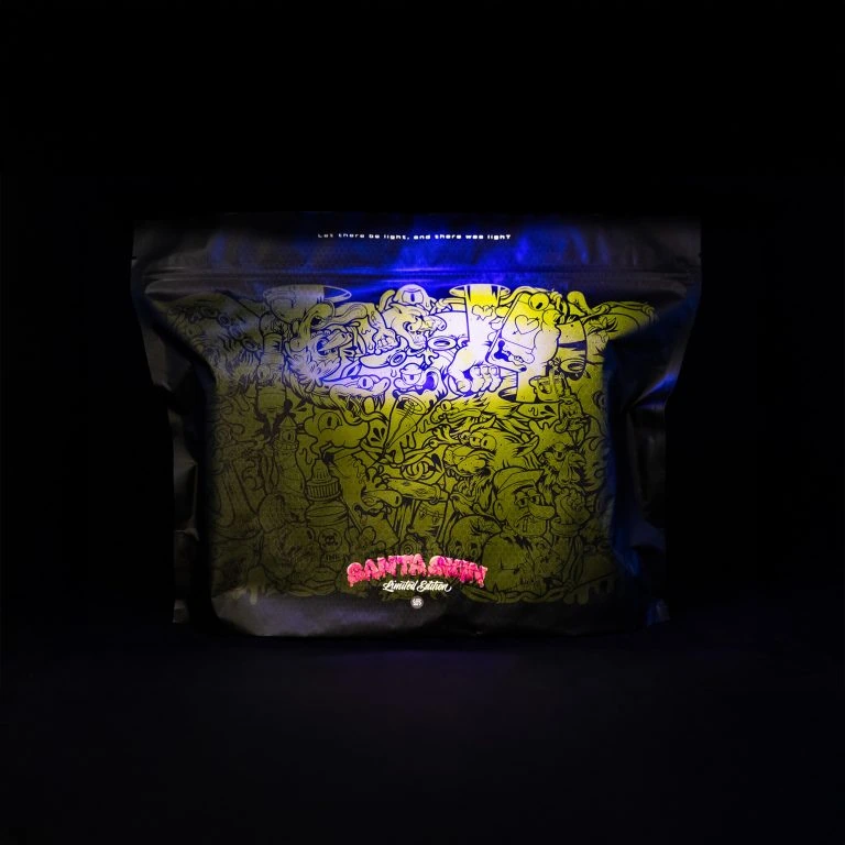 Santa Skin Skincare Packaging Blue