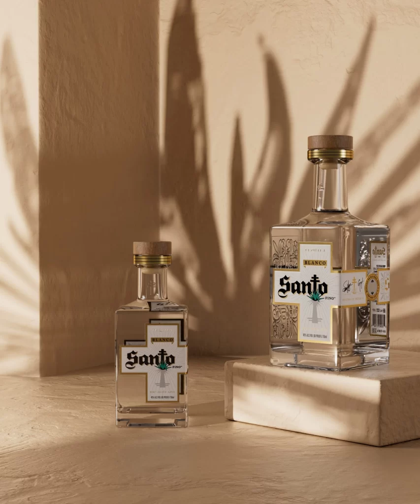 Santo Tequila Tequila Bottle Size (two different sizes)