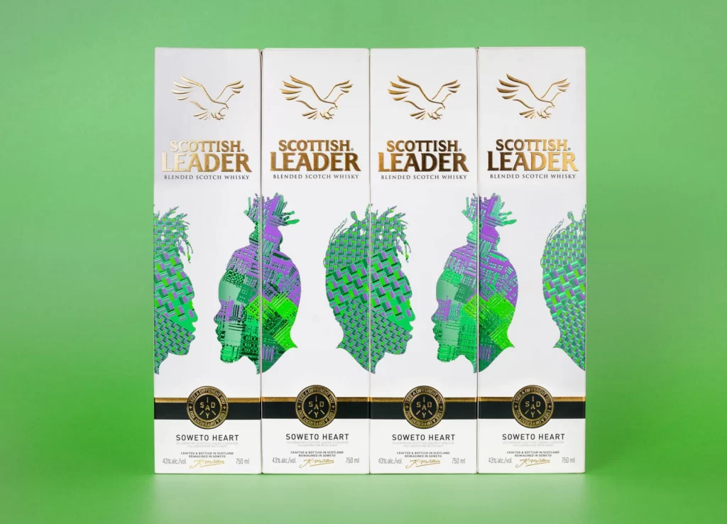Scottish Leader Isady Blended Scotch Whisky Packaging White