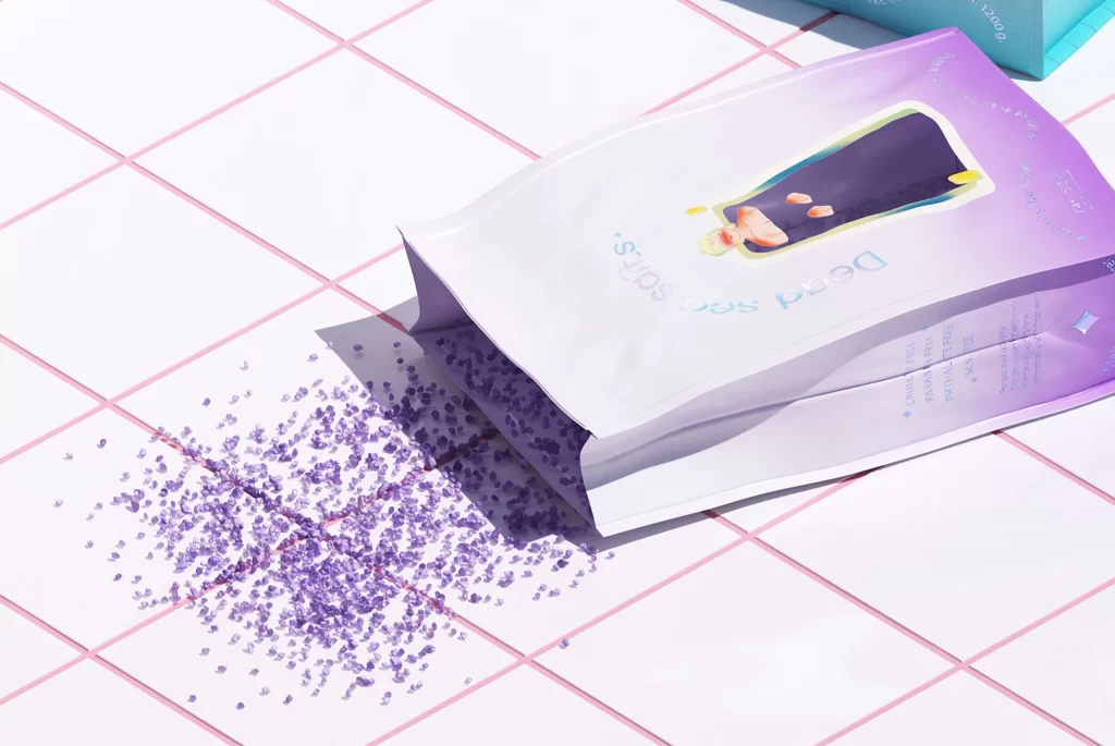 Dead Sea Salts Skincare Packaging B