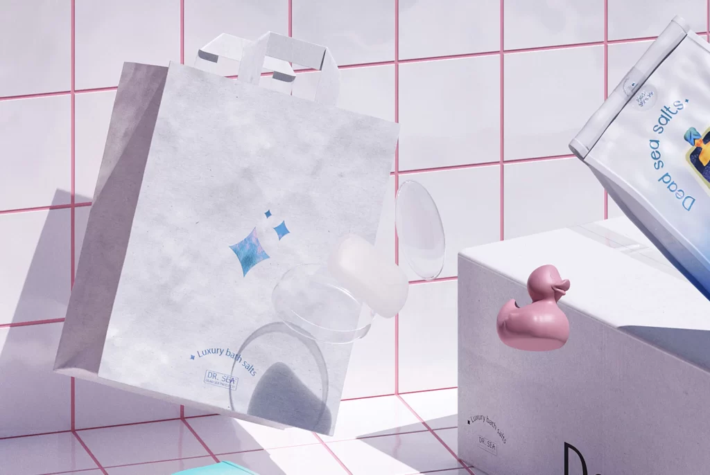 Dead Sea Salts Packaging