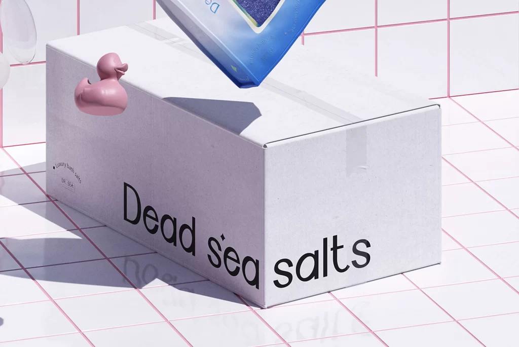 Dead Sea Salts Skincare Packaging D