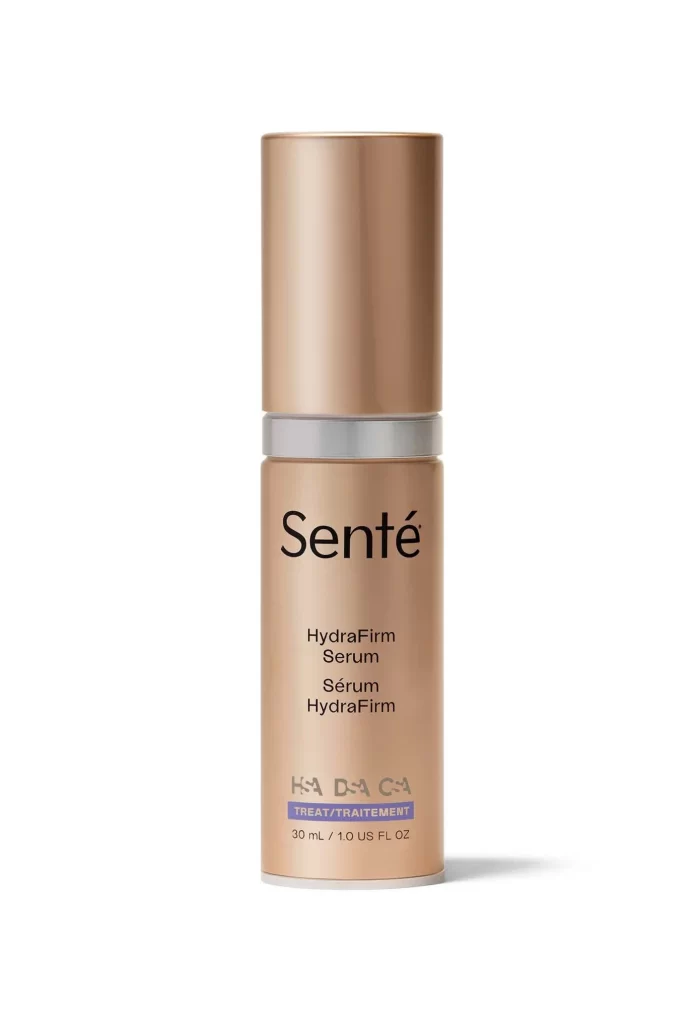 Senté HydraFirm Serum Bottle Front View
