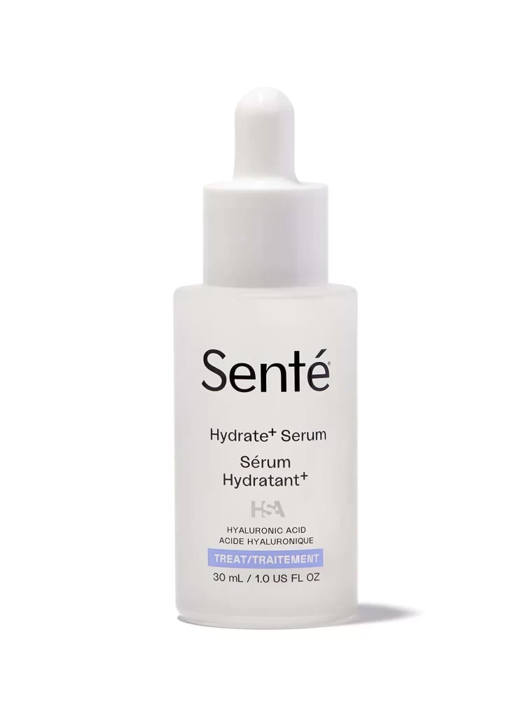 Senté Hydrate Plus Serum Bottle Front View