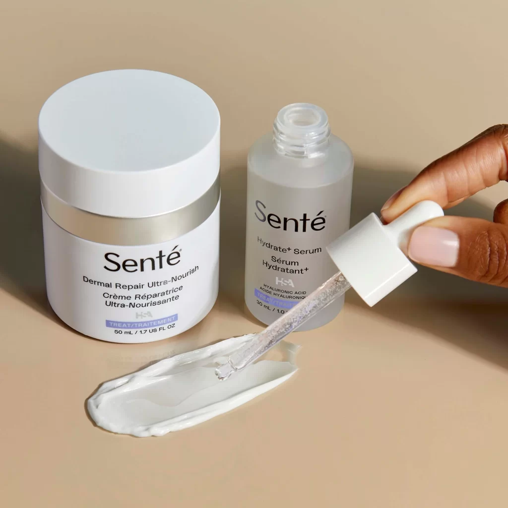 Senté Dermal Repair Ultra-Nourish Bottle Front View