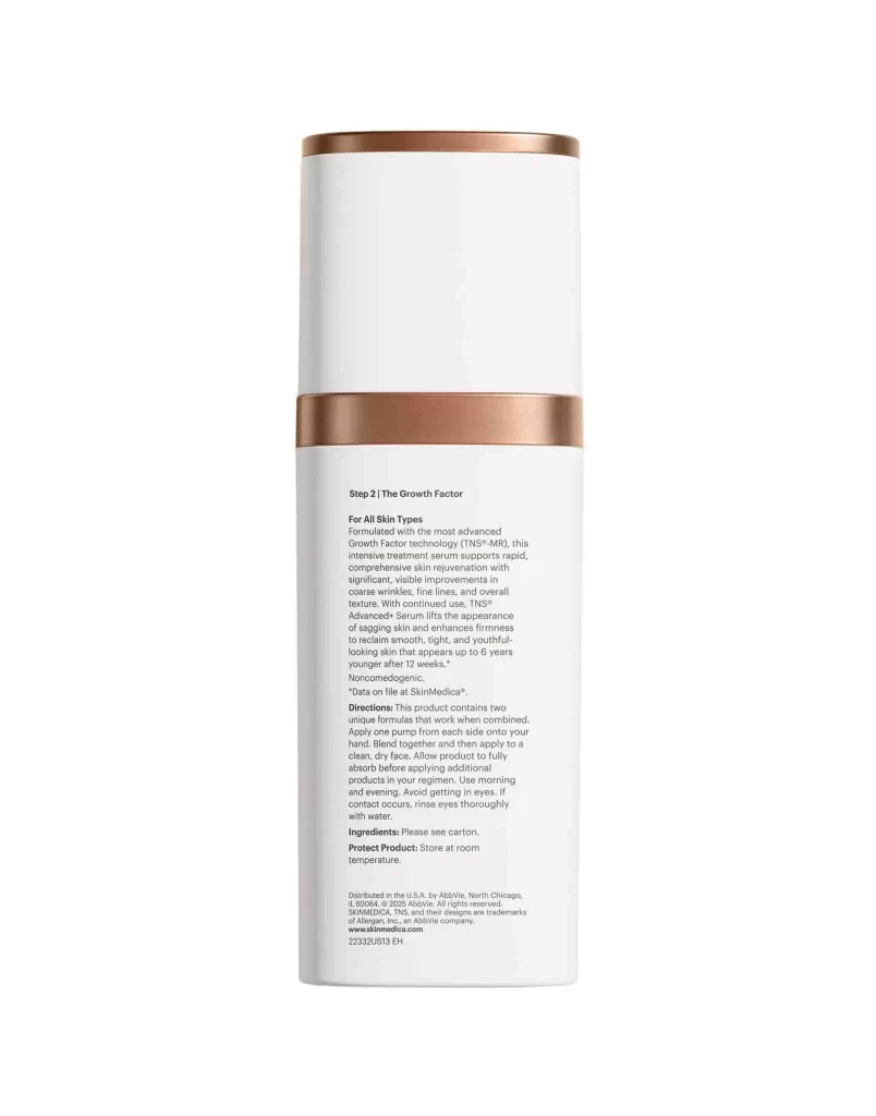 SkinMedica Tns Advanced Serum 1 Fl Oz Face Serum Image 10 Packaging