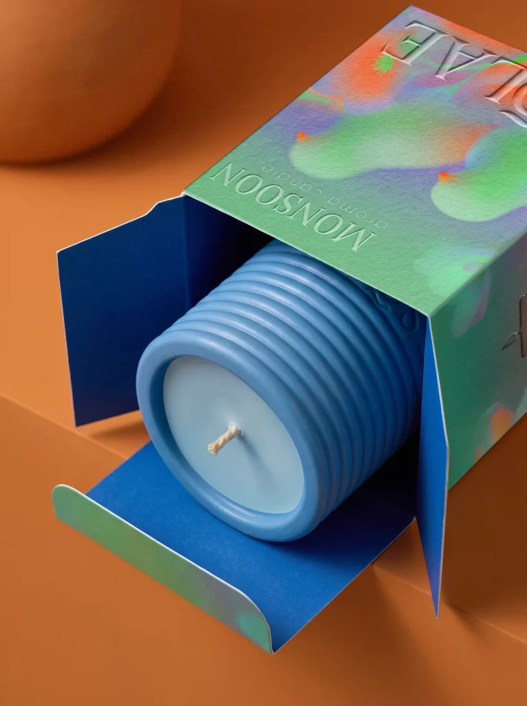 Solae Fragrance Bottle Blue
