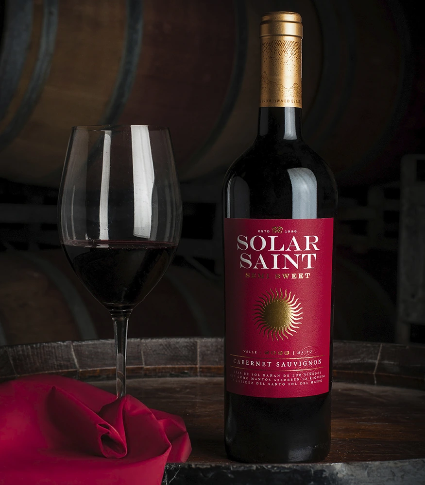 Solar Saint Semi Sweet Wine Solar