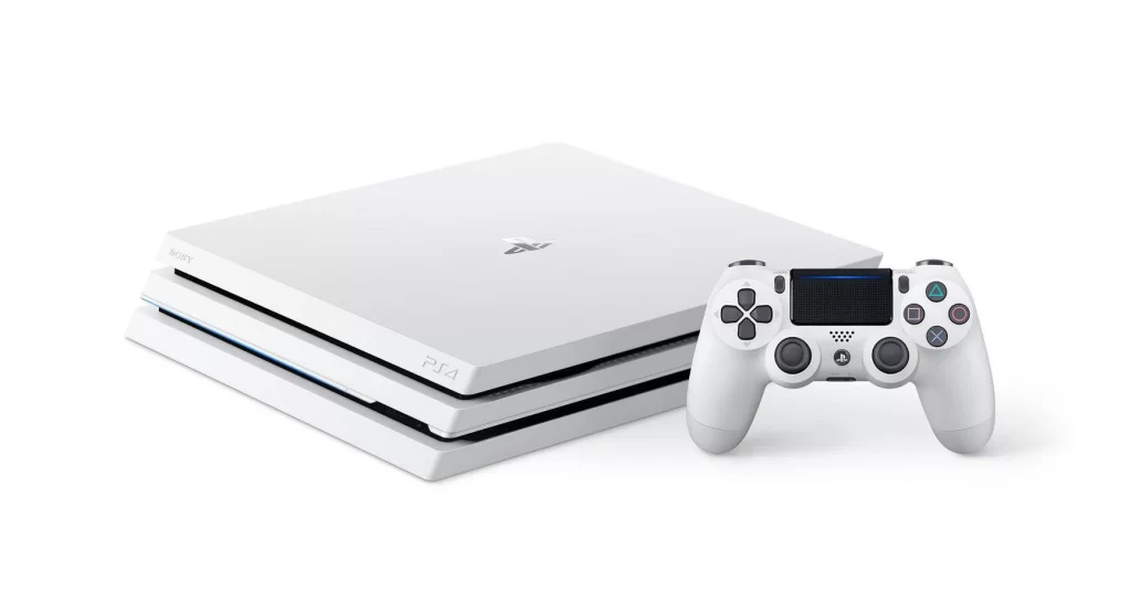 Sony PlayStation 4 Pro White Console Packaging