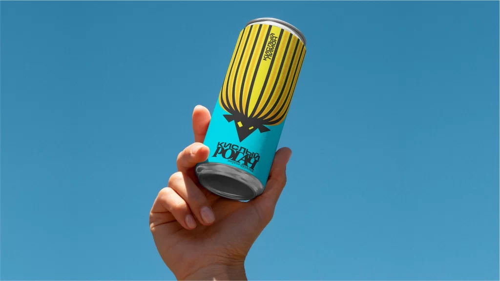 Sour Hornhead Energy Drink Hornhead Angle View