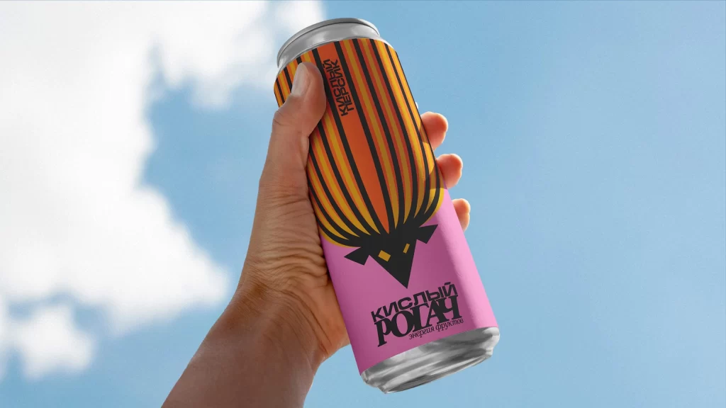 Sour Hornhead Energy Drink Hornhead Top View