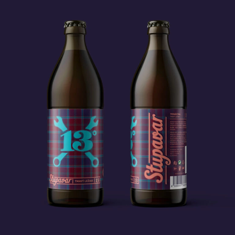 Stupavar Craft Beer Packaging Bottle