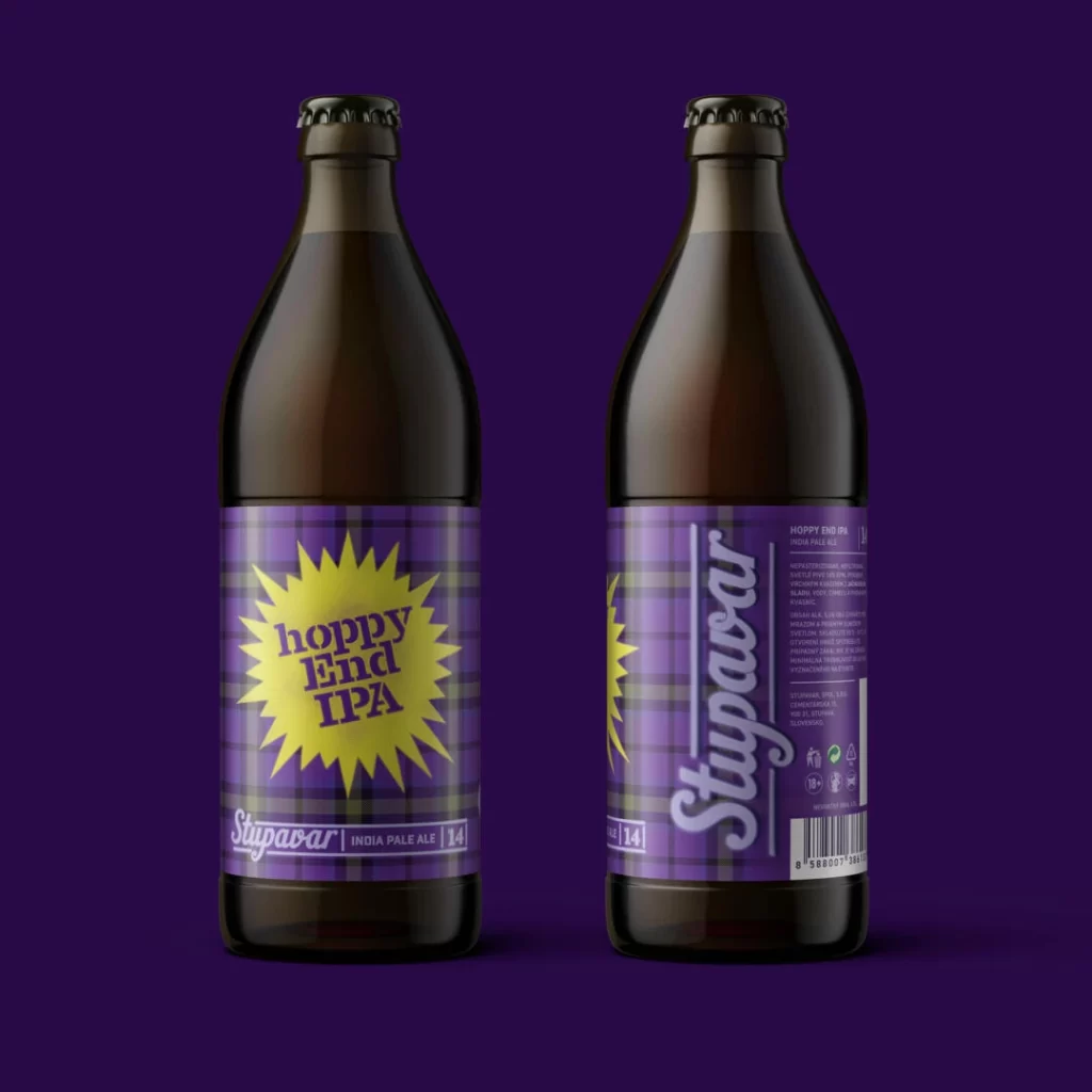 Stupavar Craft Beer India Pale Ale Packaging