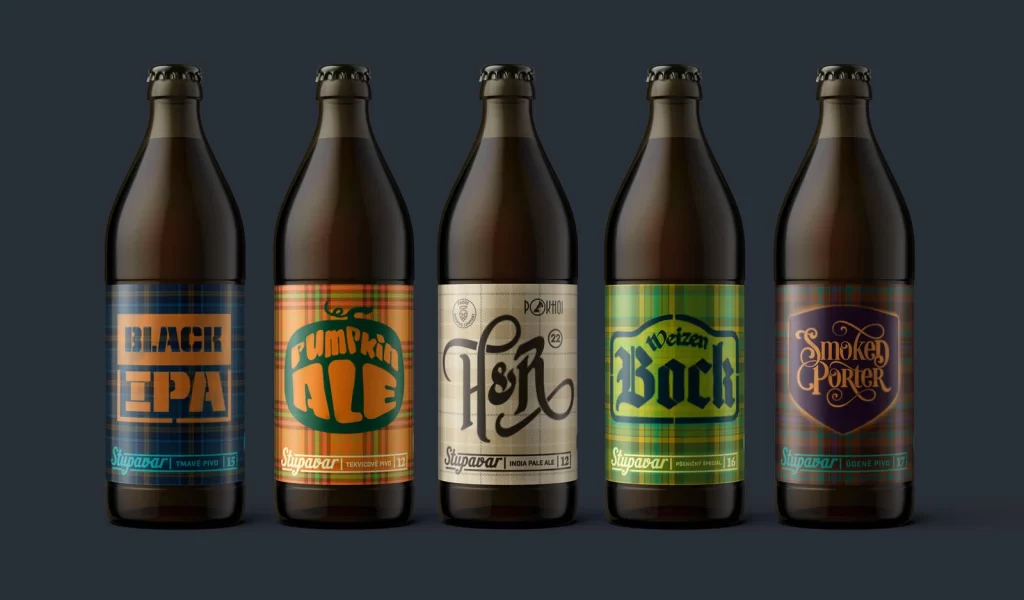 Stupavar Craft Beer Packaging