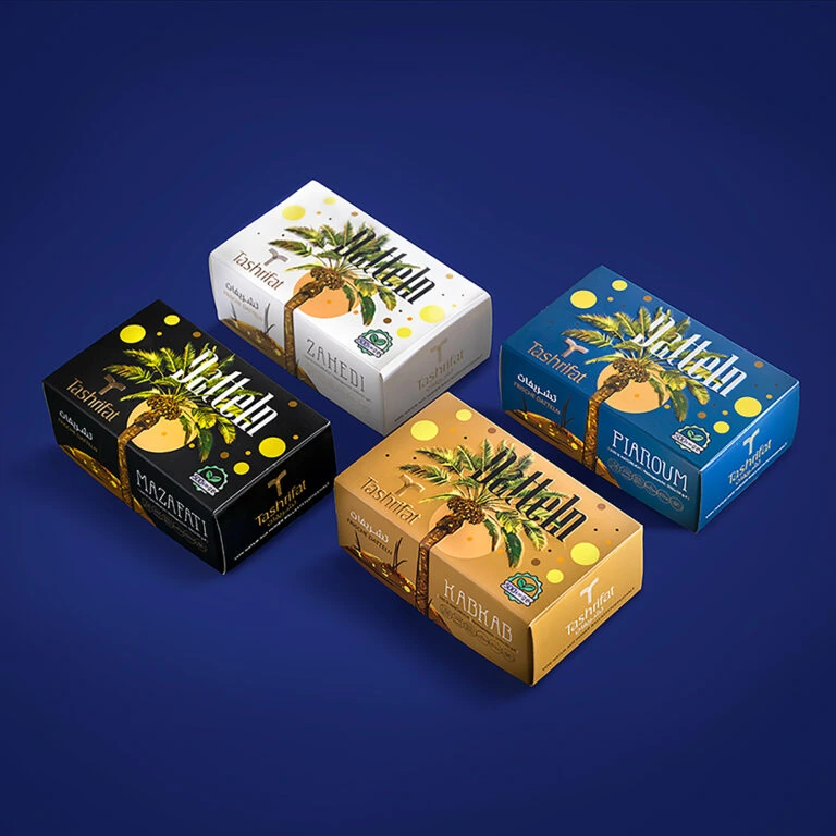 Tashrifat Date Tea Packaging
