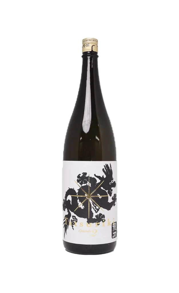 Tatsuriki Junmai Ginjo Dragon Black 1.8L Packaging