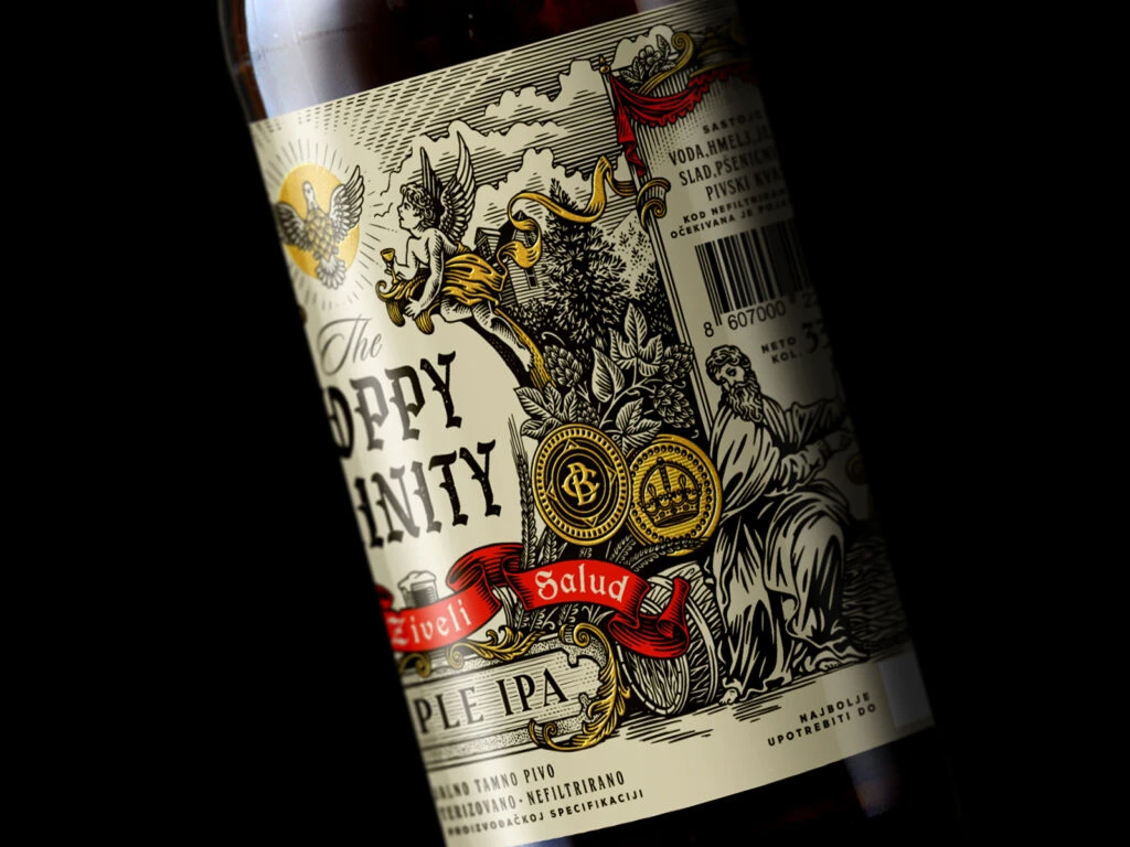 The Hoppy Trinity Beer Packaging B