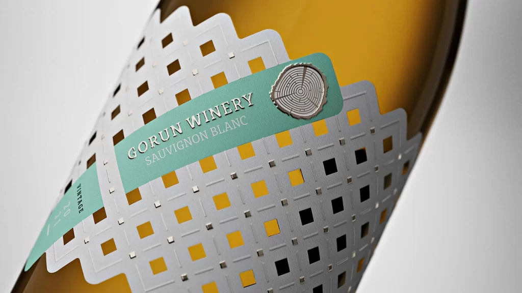 Gorun Winery Wine Packaging White