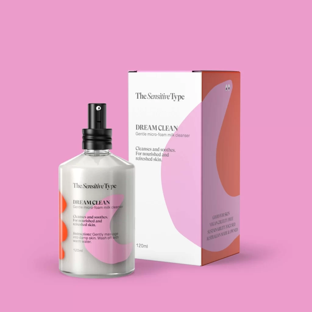 The Sensitive Type Skincare Packaging Bottle