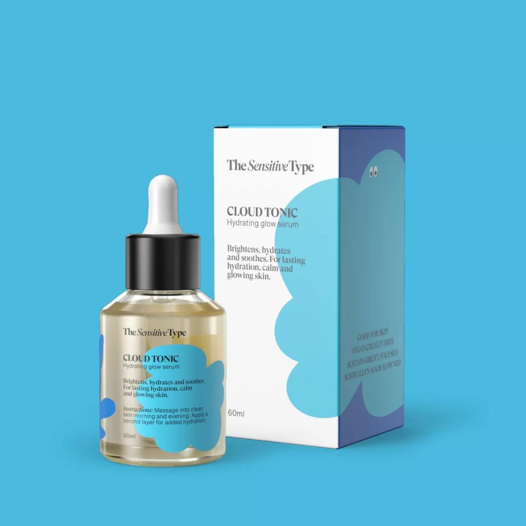 The Sensitive Type Skincare Packaging Yellow