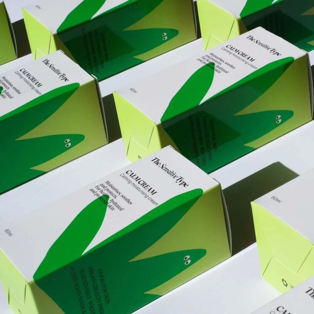 The Sensitive Type Skincare Packaging L