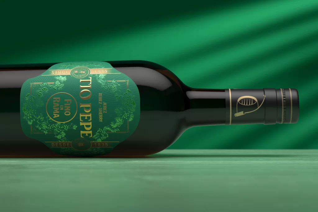 Tio Pepe Sherry Bottle
