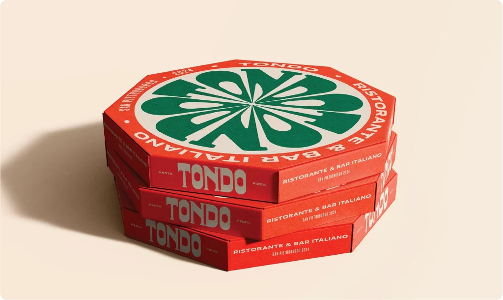 Tondo Pizza Box