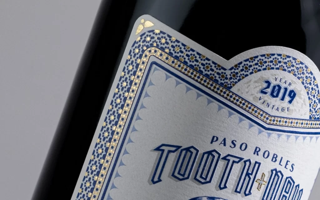 Tooth Nail Wine Co Wine Packaging White