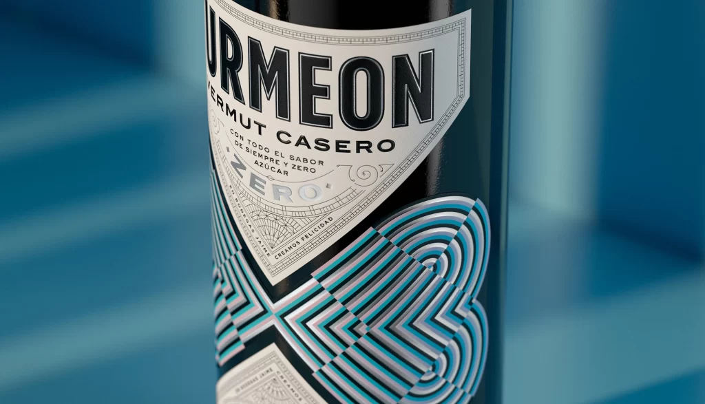 Turmeon Vermouth Packaging D