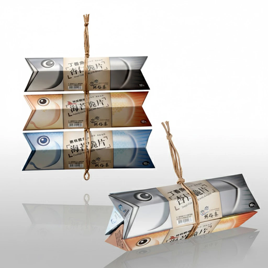 Tzukaun Seafood Pastry Gift Set Snack Packaging