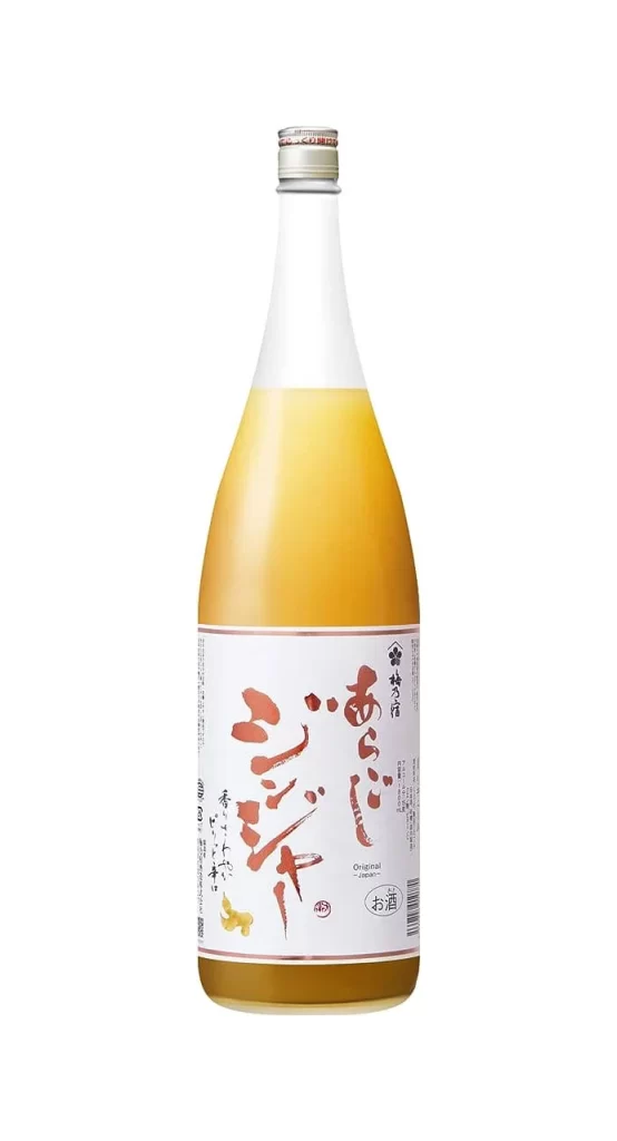 Umenoyado Aragoshi Ginger Liqueur 1.8L Packaging