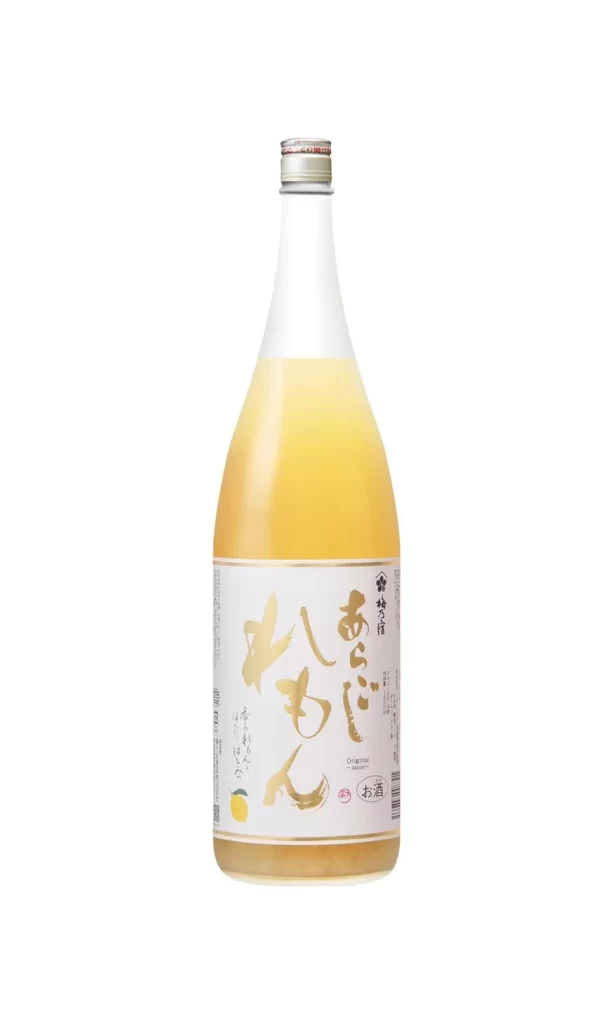 Umenoyado Aragoshi Lemon Liqueur 1.8L Packaging
