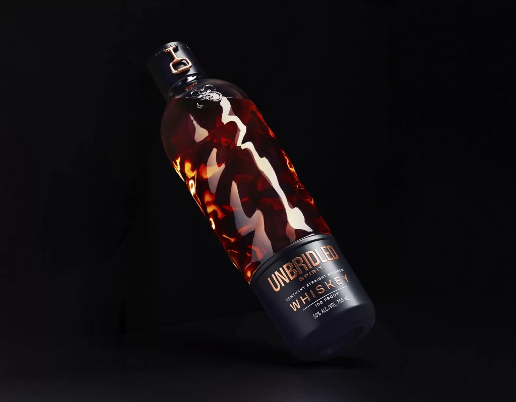 Unbridled Spirit Whiskey Bottle SPIRIT’ Dark