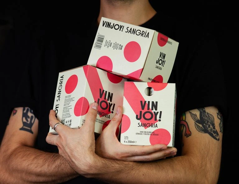 Vinjoy Sangria Packaging Black