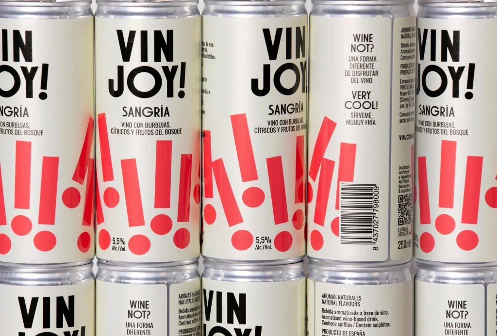 Vinjoy Sangría Packaging Black