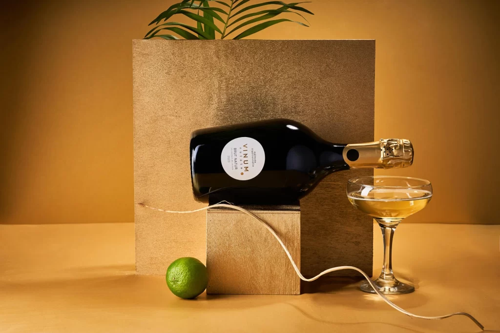 Vinum Estate Sparkling Wine Packaging