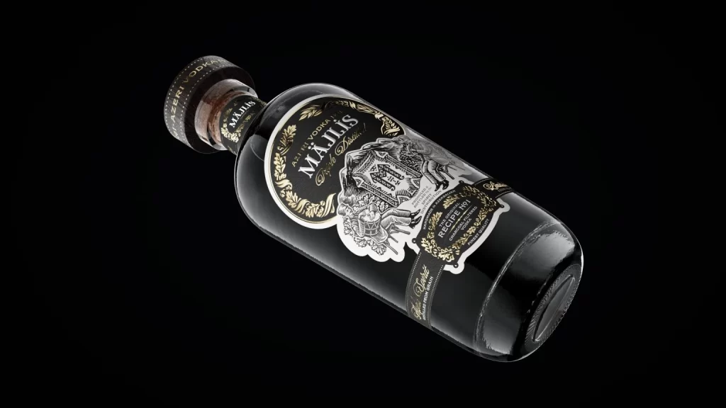 Vodka Majlis Packaging Bottle