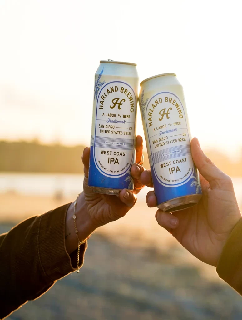 Harland Brewing West Coast IPA Can Harland