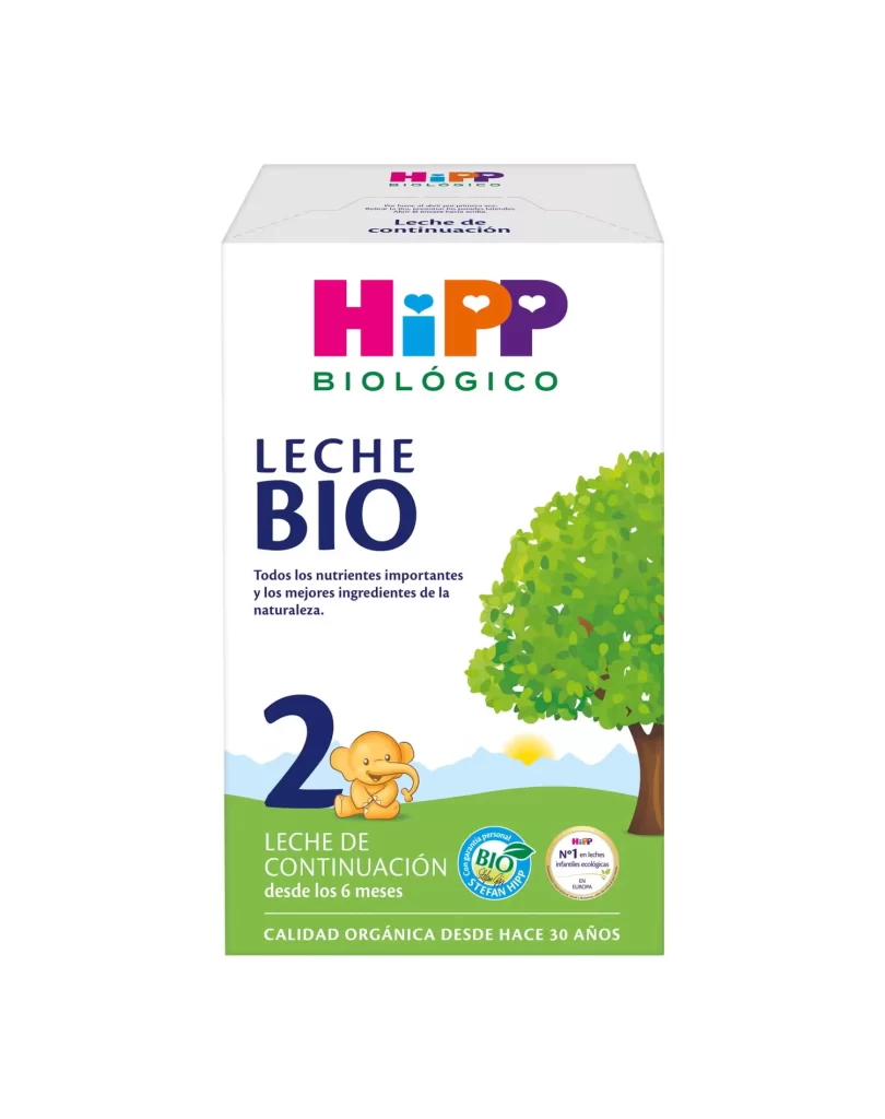 HiPP Leche Bio 2 White Baby Formula Packaging