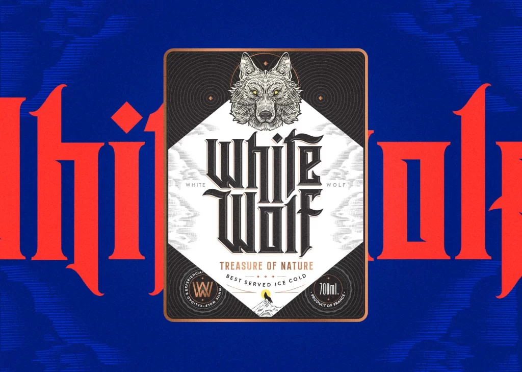 White Wolf Treasure of Nature Packaging D