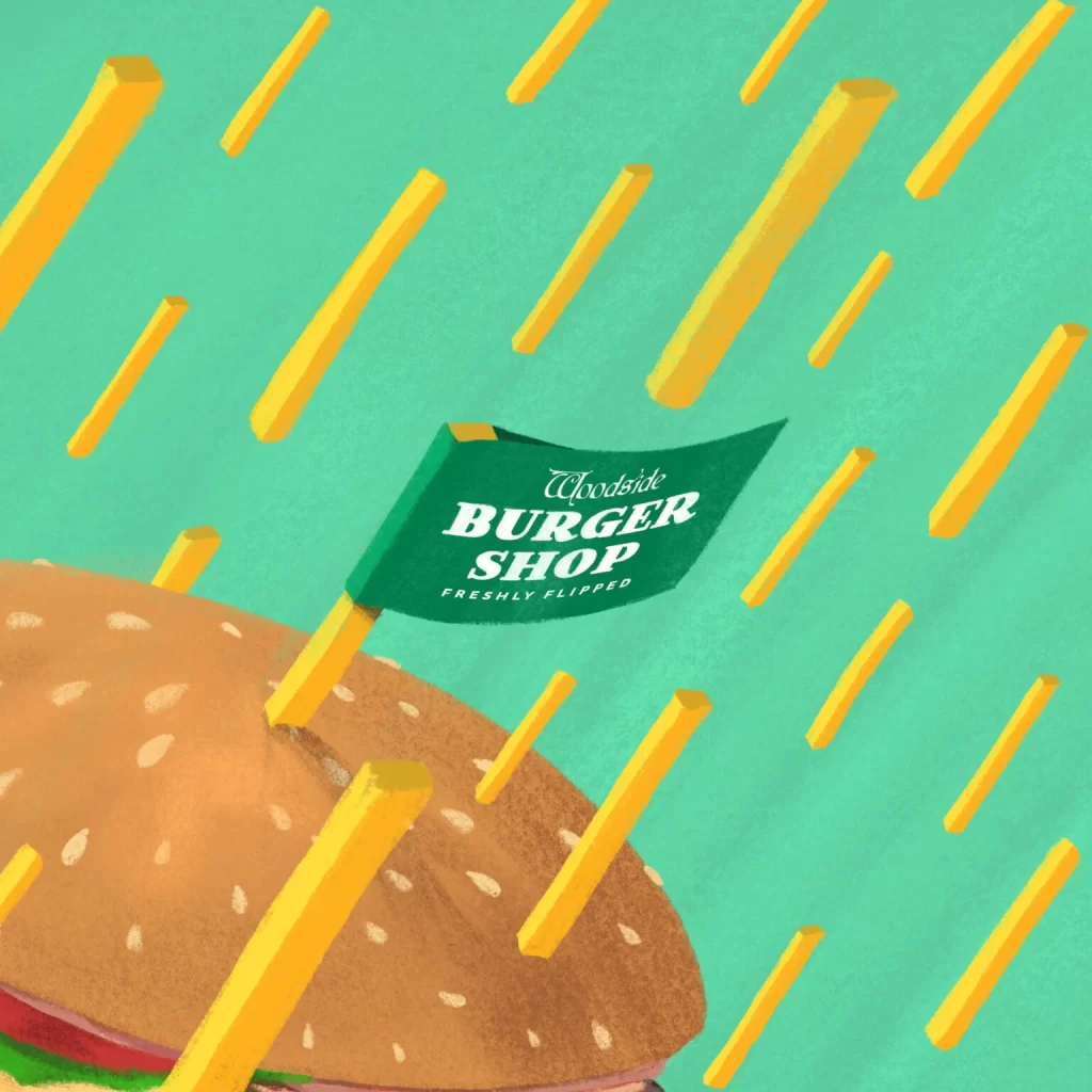 Woodside Burger Shop Packaging C