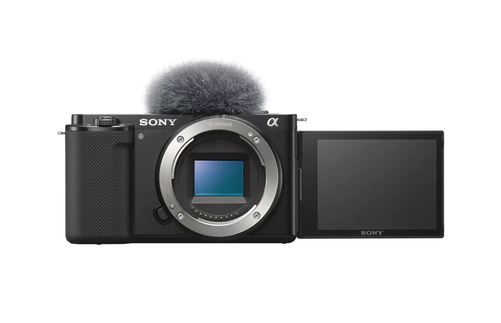 Sony Alpha series E-mount camera Black Camera Packaging