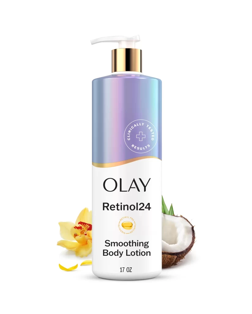 Olay Retinol24 Smoothing Skincare Packaging