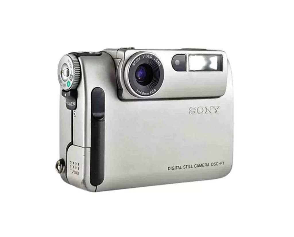 Sony DSC-F1 Silver Camera Packaging