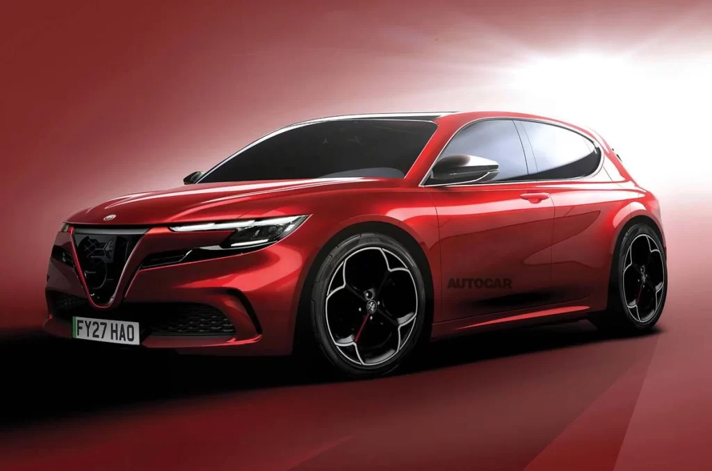 Alfa Romeo Hatchback Concept Car Packaging