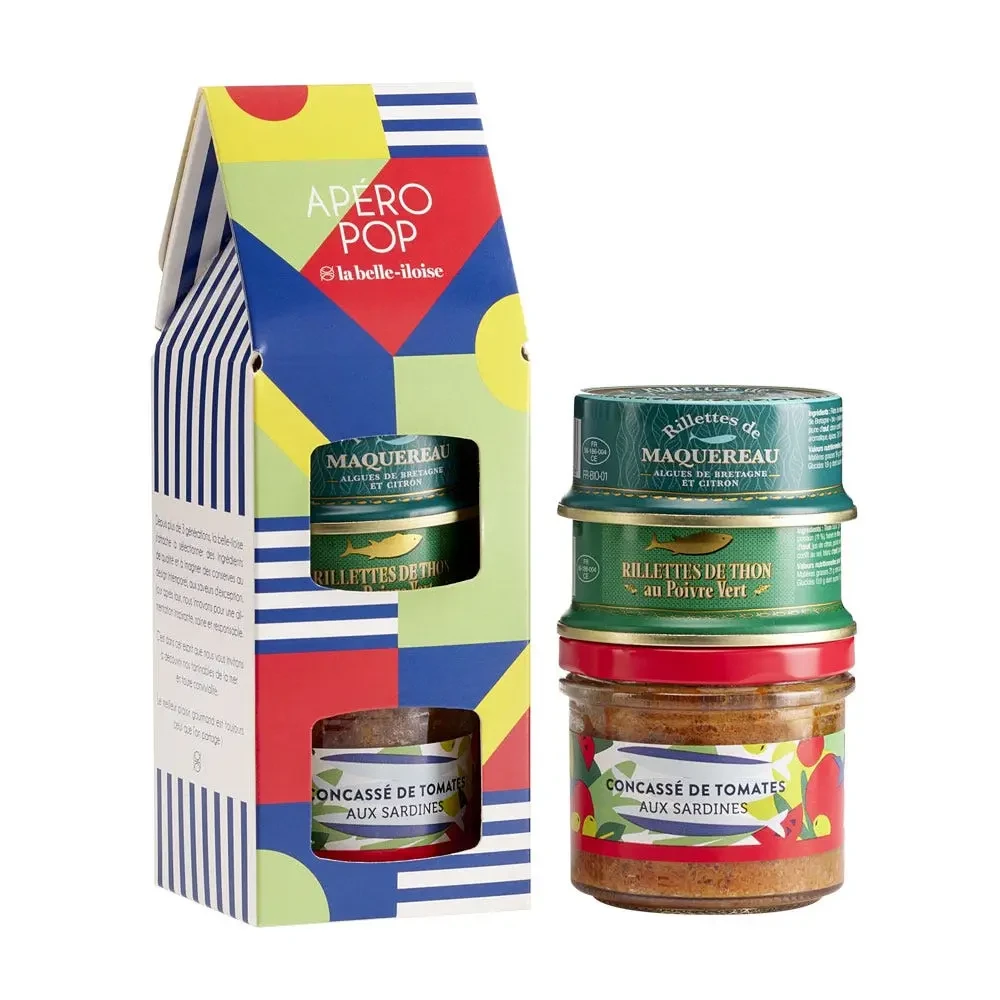La Belle Iloise Canned Fish Packaging n