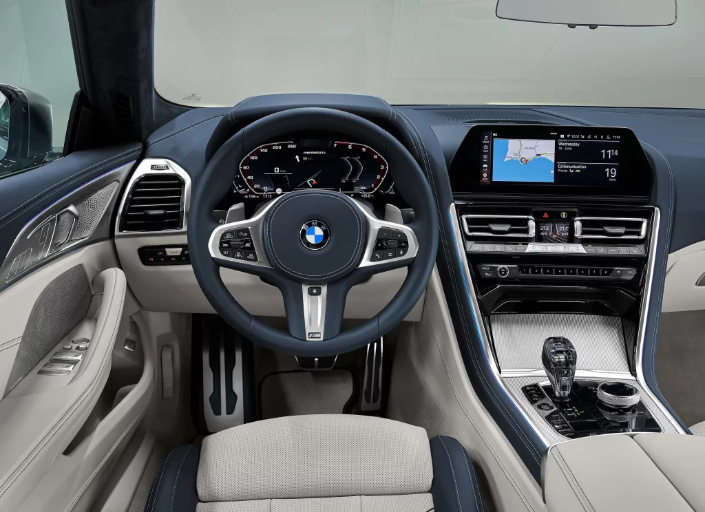 BMW Eight Series M Eight Fifty Interior Dashboard Car Photography